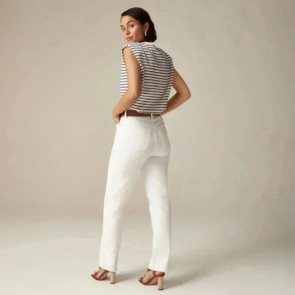 J. Crew 90’s Straight White Jeans 27 new - Picture 8 of 11